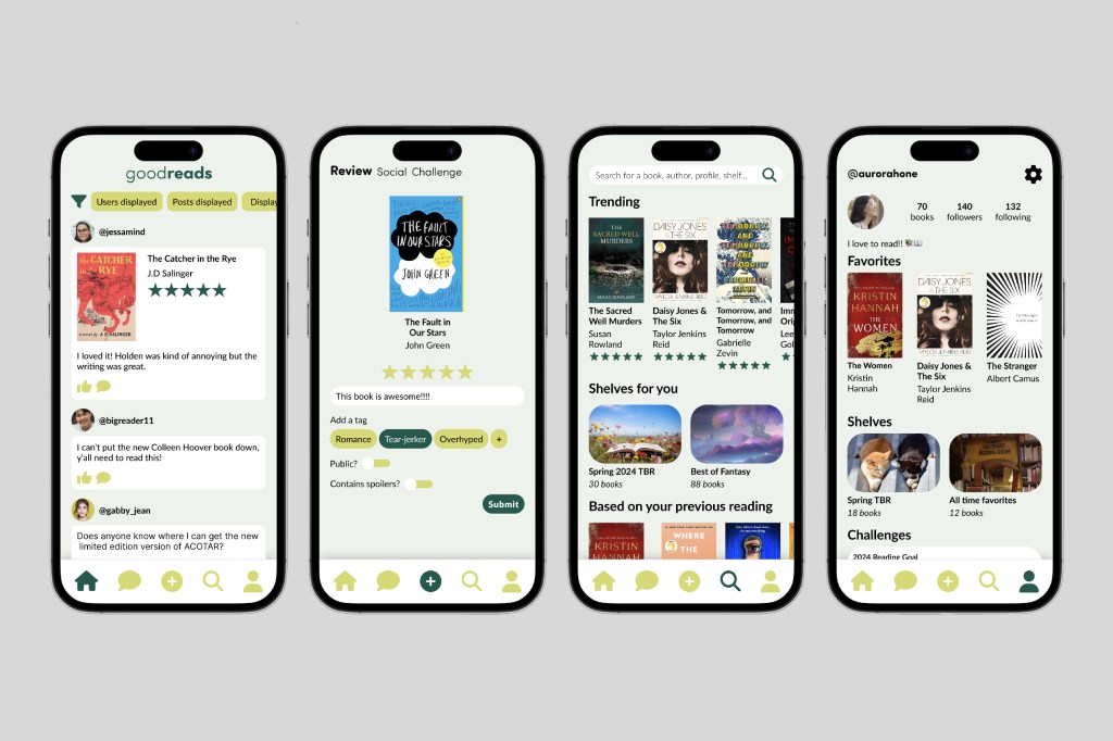 Goodreads App Redesign