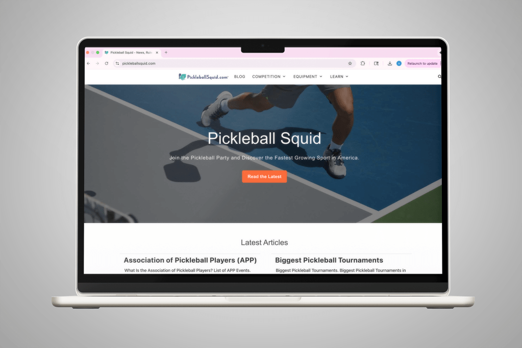 Pickleball Squid Branding